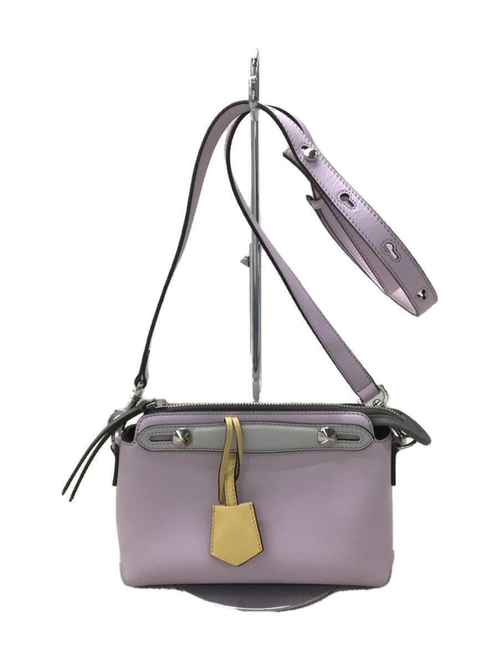 Fendi By The Way Satchel Shoulder Bag Purple